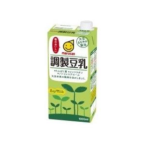 マルサン 調整豆乳1000ml×6本「常温保存可能」 : ハートフル ヤフー店