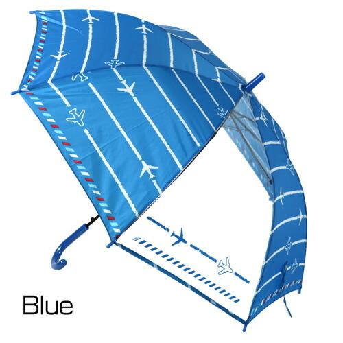 傘 子供用 55cm 飛行機 ひこうき エアメール 柄 男の子 ジャンプ傘 透明窓 小学生 05 1335 ハートフルコスモス 通販 Yahoo ショッピング