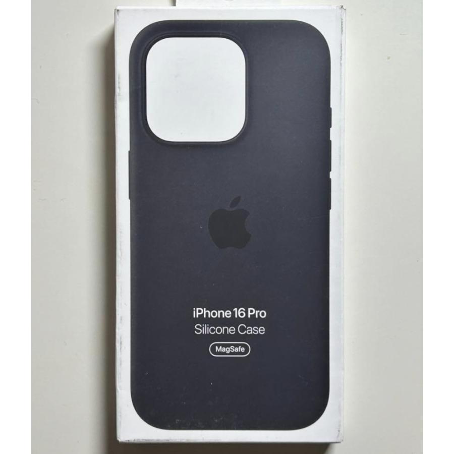 新品 純正 iPhone 16 Pro シリコンケース・ブラック 並行輸入品