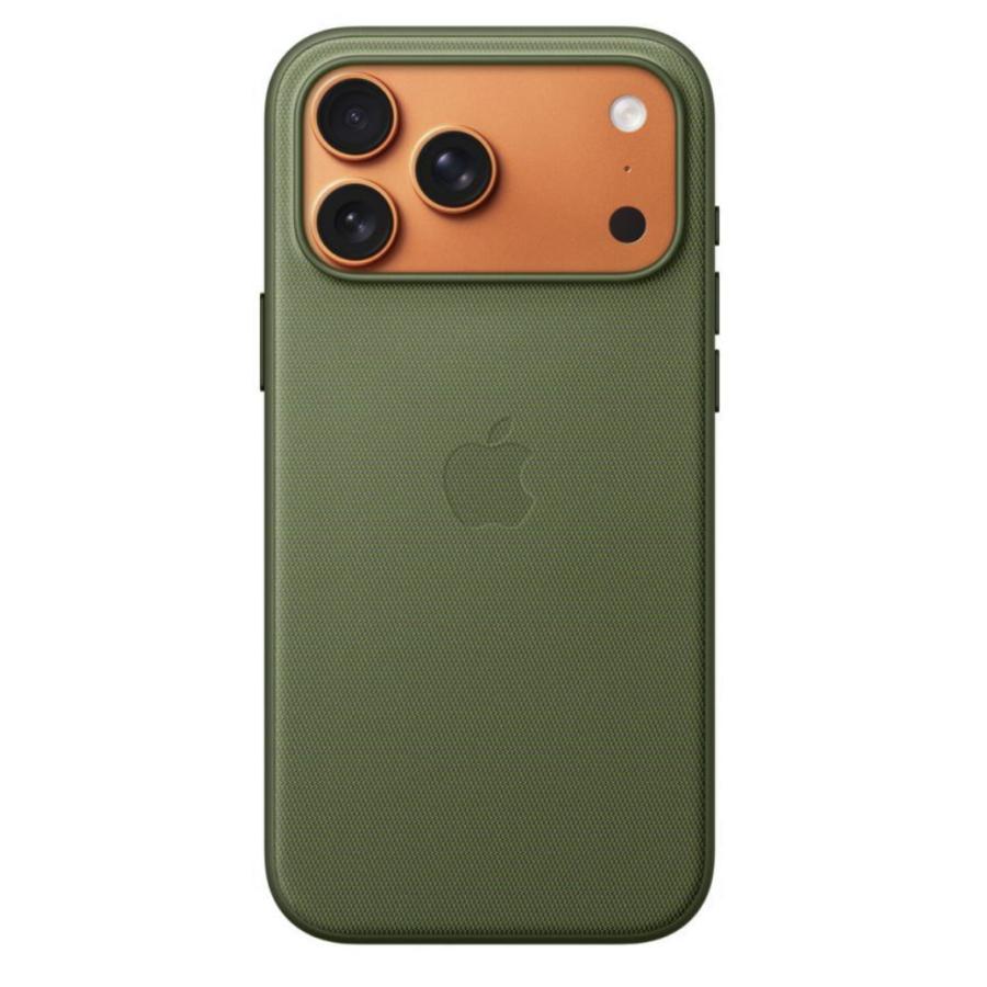 送料無料】iPhone 17 Pro Max テックウーブンケース - グリーン