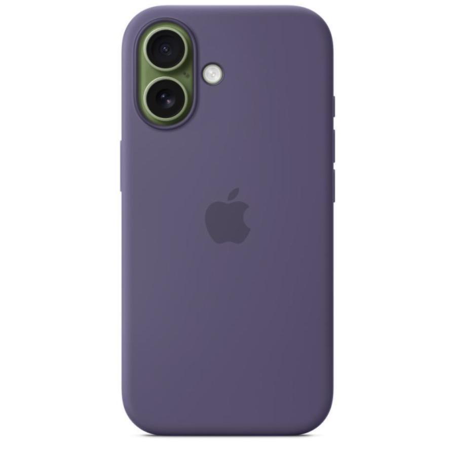 送料無料】iPhone 17 シリコーンケース - パープルフォグ MagSafe対応