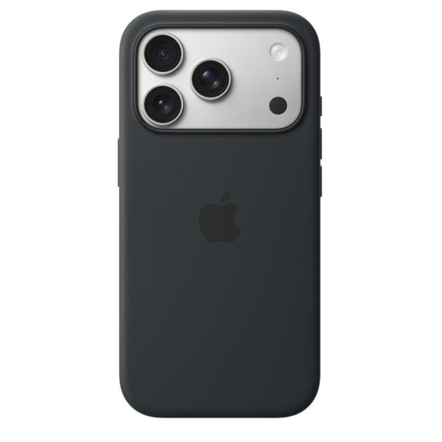 送料無料】iPhone 17 Pro シリコーンケース - ブラック MagSafe対応