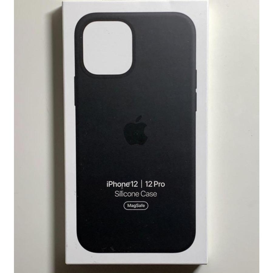 【新品未使用】iPhone12/12Pro用 純正シリコンケース 新品 純正 iPhone 12 / Pro シリコンケース・ブラック 並行輸入品