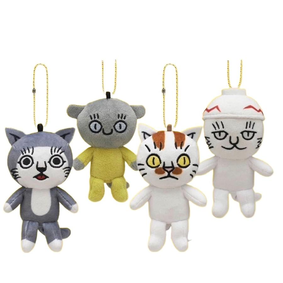 奇譚クラブ コネコズ ぬいぐるみマスコット × 全4種セット フルコンプ