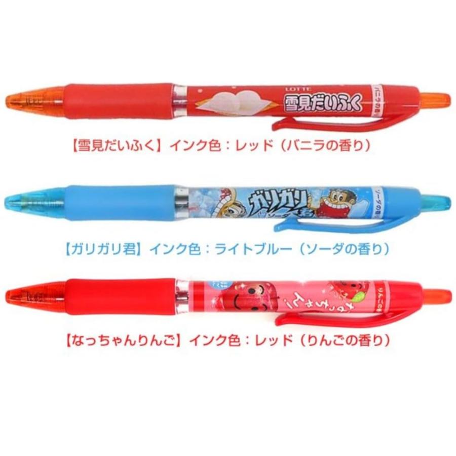 funbox 香り付き ノック式カラーボールペン 10本セット お菓子の香り