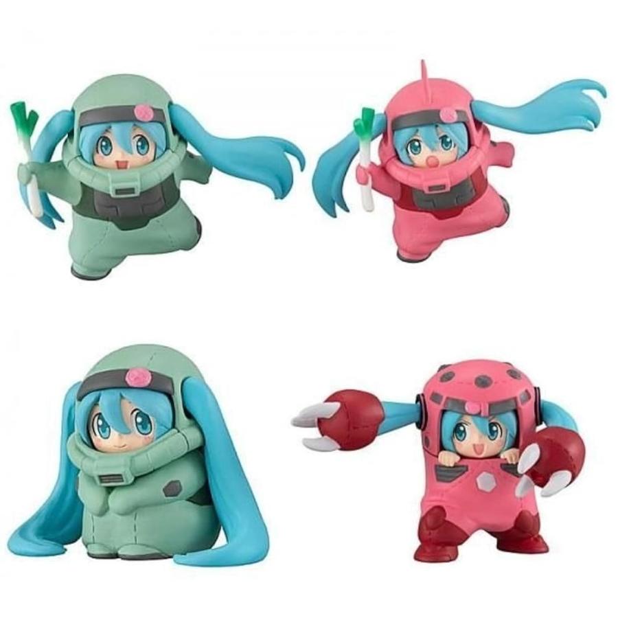 ガンダム×初音ミク フィギュアコレクション 全4種セット フルコンプ