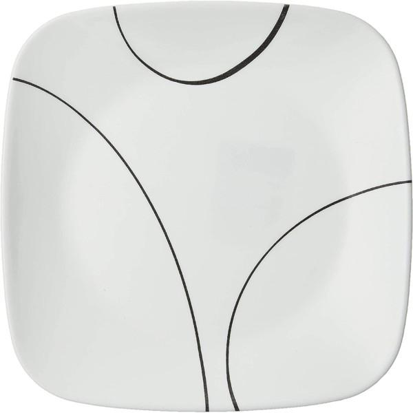 Corelle コレール　ランチプレート6枚セット　Simple Lines　23cm四角いお皿_1