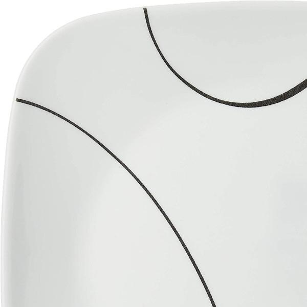 Corelle コレール　ランチプレート6枚セット　Simple Lines　23cm四角いお皿_3