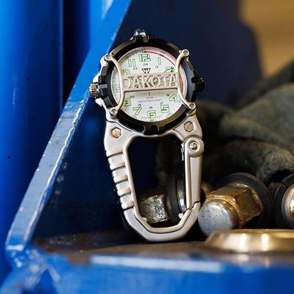 DAKOTA WATCH Dakota ダコタ カラビナウォッチ ケージ付きクリップ 