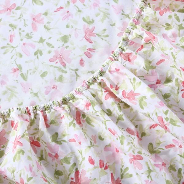 【スタンダード】　Laura Ashley ローラ アシュレイ　Norella Pink シーツ・セット　（ピンク）　フラットシーツ1枚＆ボックスシーツ１枚＆枕カバー1枚｜heartlandtrading｜05