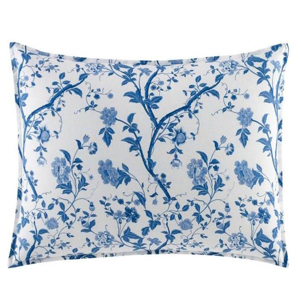 【クイーン】　Laura Ashley ローラ アシュレイ　Elise Blue 布団カバー・セット （ブルー）　233×223cm　掛布団カバー1枚＆枕カバー2枚｜heartlandtrading｜03