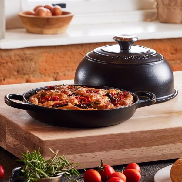 Le Creuset ル・クルーゼ　24cmブレッド・オーブン　パン焼き器　(リコリス）　　｜heartlandtrading｜06