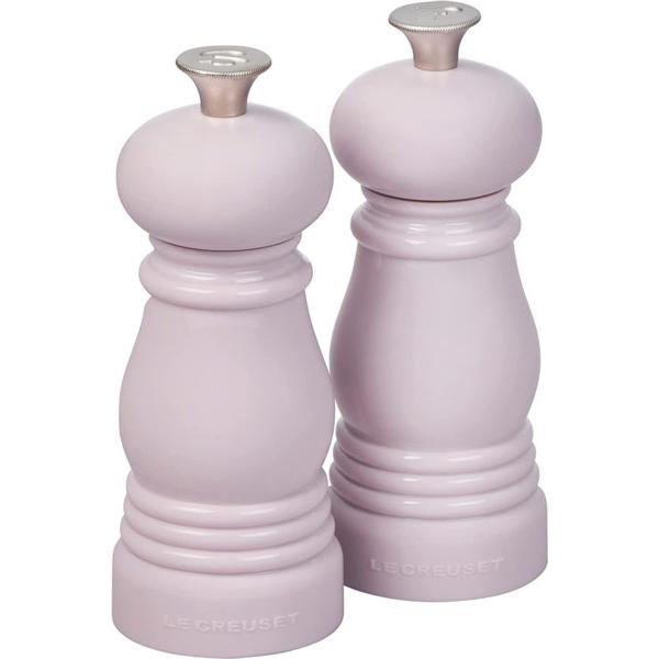 Le Creuset ル・クルーゼ スモール・ソルト＆ペッパー・ミル2個セット （ピンクエシャロット） lcmg51065輸入セレクト