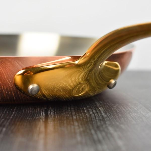 Mauviel ムヴィエール　Copper 20cmフライパン　M'heritageシリーズ　カッパー（コッパー）　200B（ブロンズ・ハンドル）｜heartlandtrading｜03