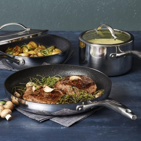 scanpan IMPACT パスタ　鍋 scanpan IMPACT パスタ 鍋 ストレーナー付きの多機能スープ用ポット