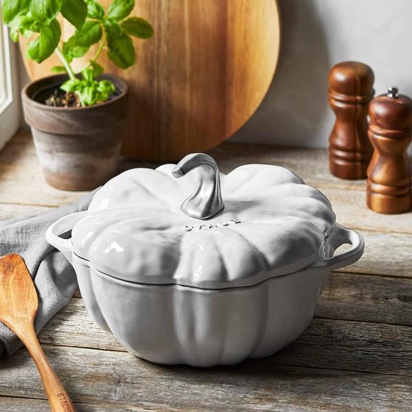 Staub ストウブ パンプキンココット （ホワイト） 希少な限定カラー白 