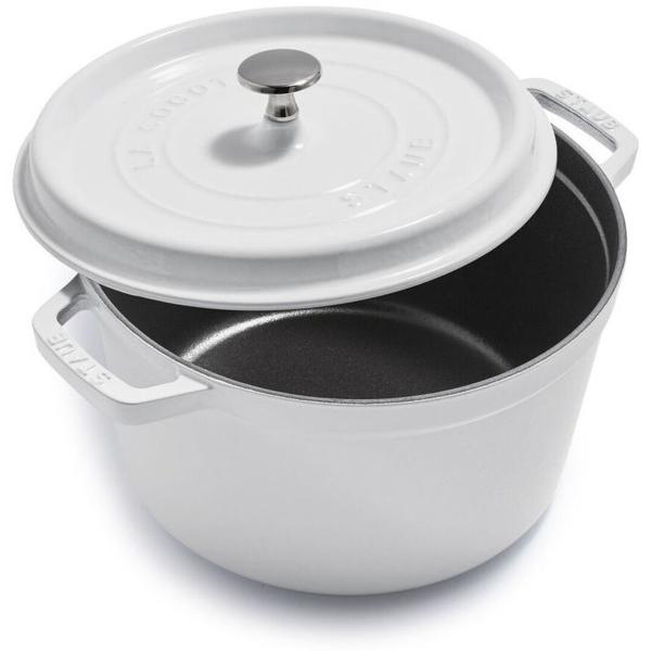 ストウブ ワナベ / マルミット 24センチ ホワイト 