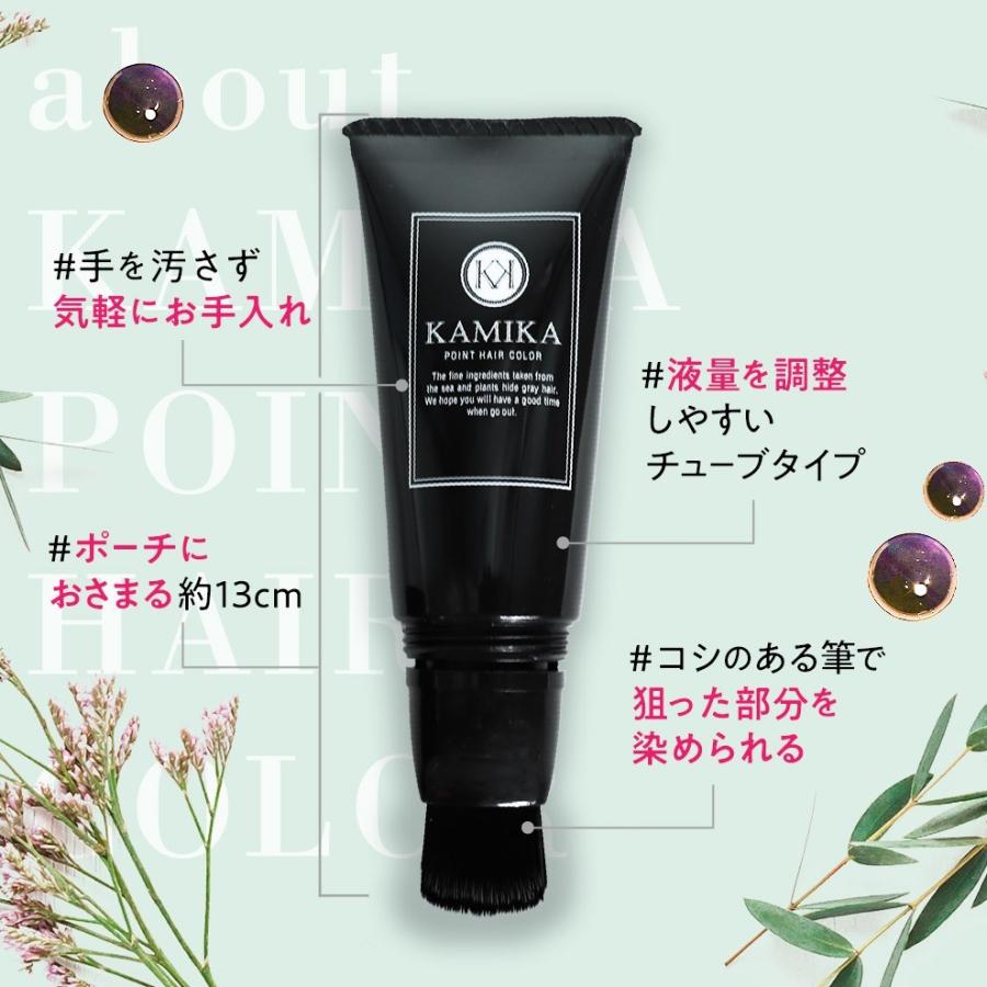 公式 白髪隠し 部分白髪染め Kamika カミカ ポイントヘアカラー 白髪かくし Kamika1point Aster One Yahoo 店 通販 Yahoo ショッピング