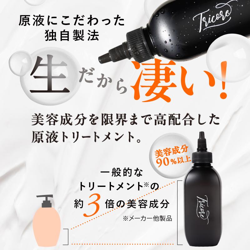 Tricore（トリコレ） ケラチン ウォータートリートメント 洗い流す 酸