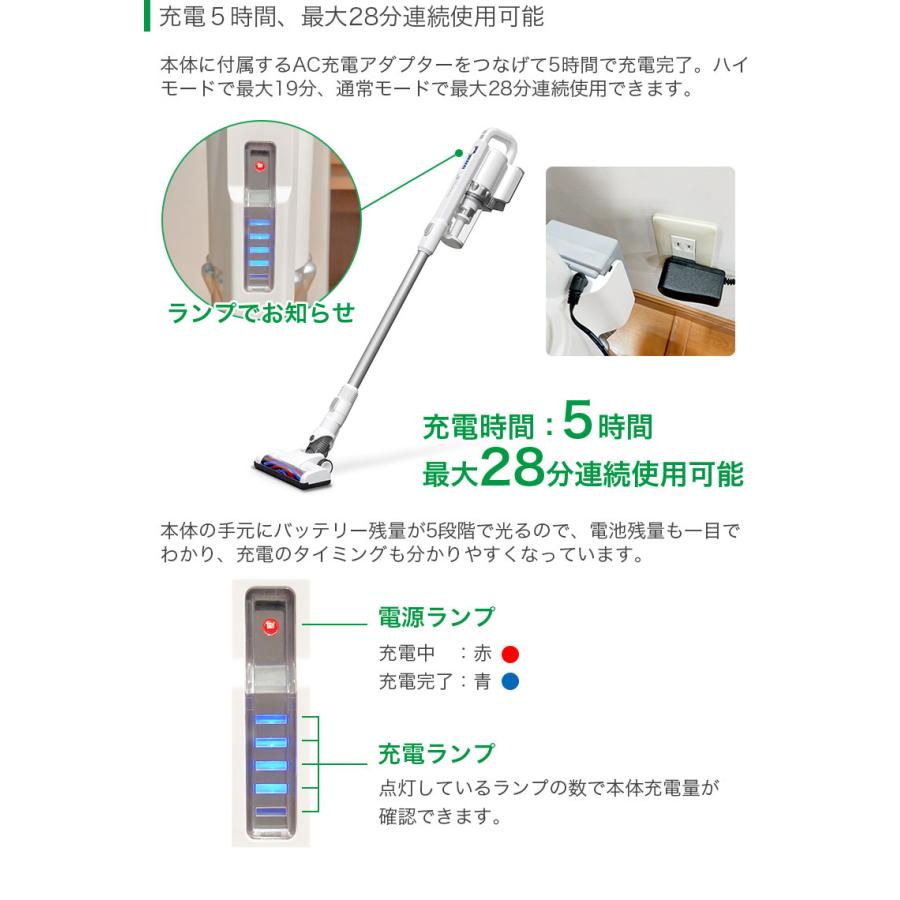 1台4役 充電式 コードレス サイクロン スティッククリーナー 1台4役 充電式 コードレス サイクロン スティッククリーナー