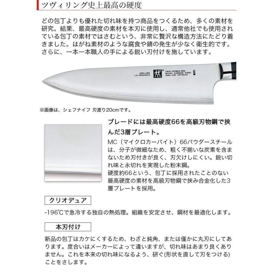 ZWILLING/ツヴィリング 日本製 ツインセルマックス M66 三徳包丁 ZWILLING/ツヴィリング 日本製 ツインセルマックス M66 三徳包丁