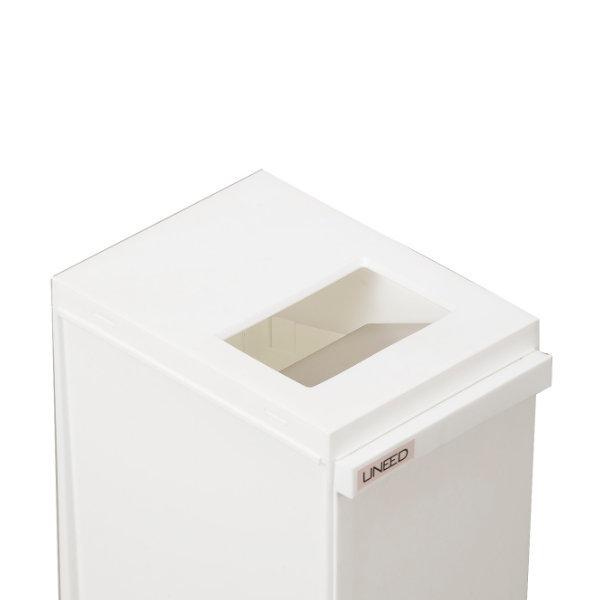 分別 ごみ箱 2段 スリムペール 20L キャスター付き 縦型 前開き