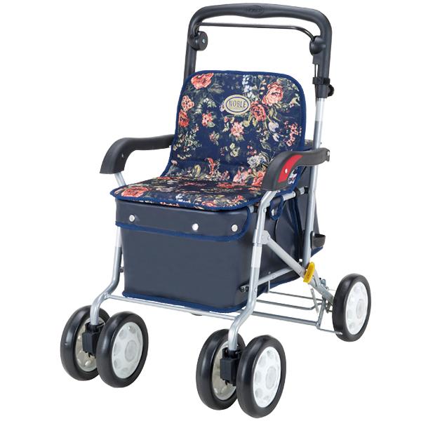 最大56 オフ マキテック ノーブル ｅｎｂ ０１１シルバーカー 手押し車 老人 ショッピングカート おしゃれ シルバーカート 軽量 お買いものカート 高齢者 折りたたみ