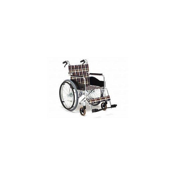 松永製作所　スタンダードタイプ　ＡＲ−２０１Ｂ（自走型車いす）車椅子 車いす 自走用 軽量 折りたたみ アルミ