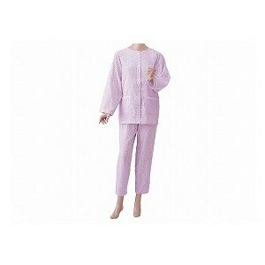 神戸生絲 婦人用 楽らくガーゼパジャマ長袖 NO901 - 介護用衣料、寝巻き