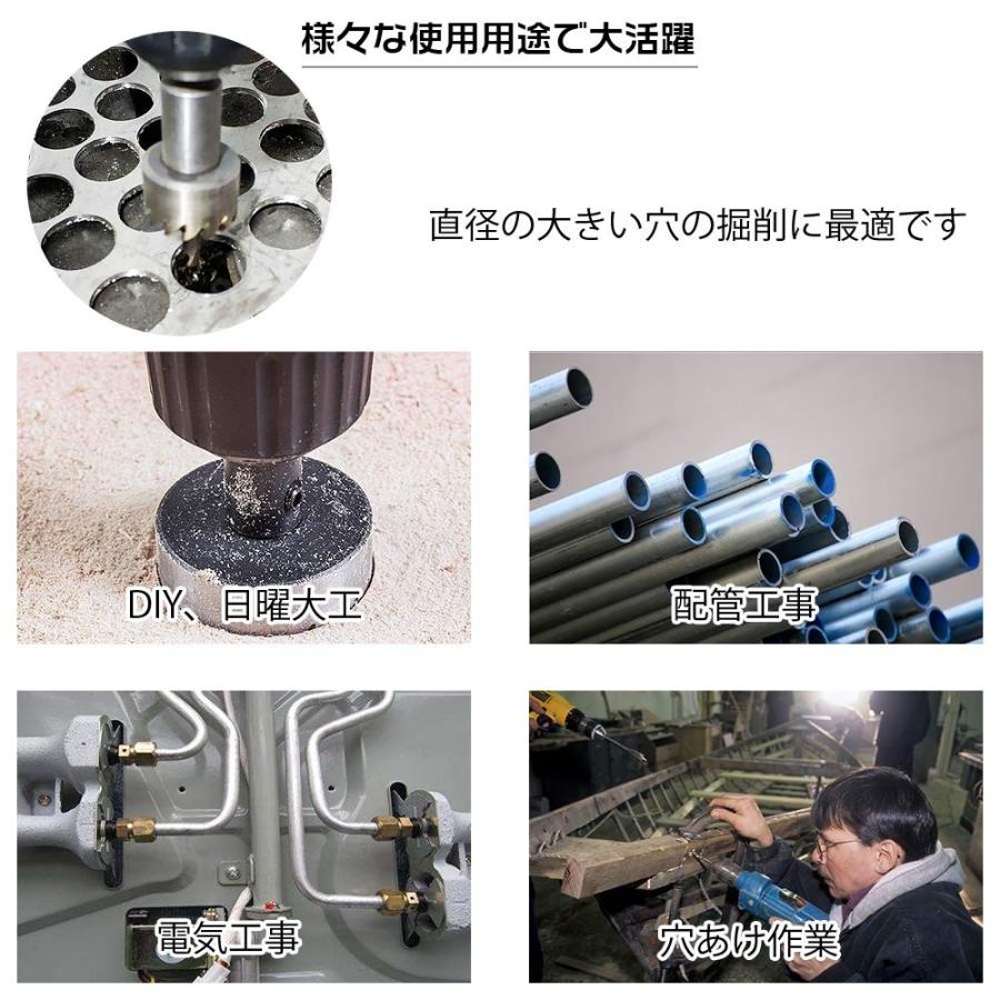 ホールソー セット ホルソー 13本セット 16 53mm ドリルビット インパクト 穴あけ プラスチック 木工 アクリル ステンレス 塩ビ 木材 鉄板 アルミ 送料無料 Hp017 Heartprice 通販 Yahoo ショッピング