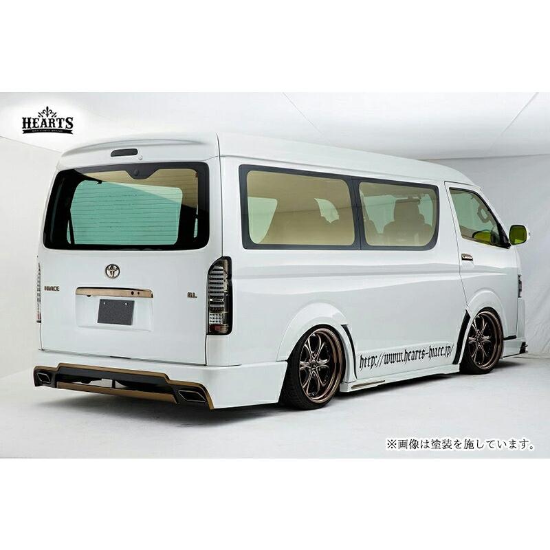 受注生産】ハイエース200系 ハーツ ルーフスポイラーVer1 （未塗装