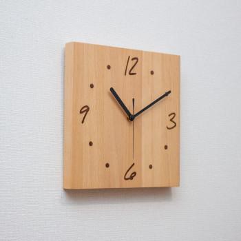Latree ラトレ TIME タイム ウォールクロック 角moji ♯BE ビーチ PL1TIM-0051250-BEOL