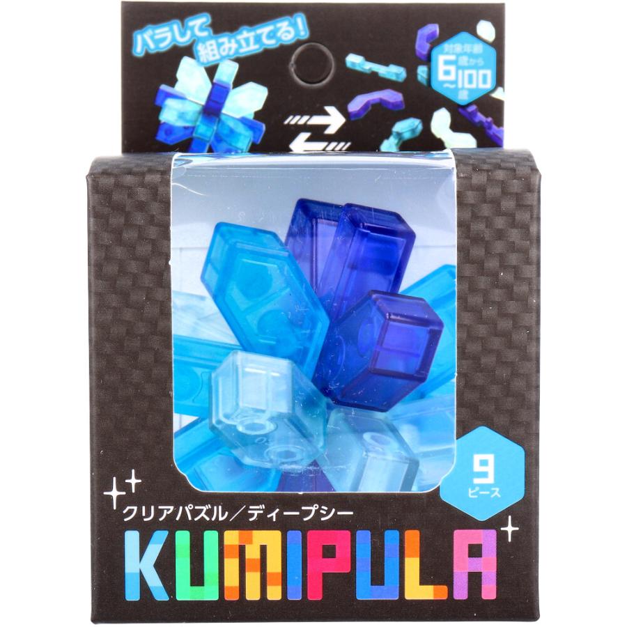 KUMIPULA(クミプラ) クリアパズル ディープシー 9ピース : なないろ