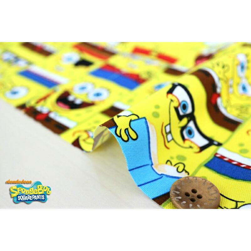 2015.7新作登場! スポンジボブ オックス /生地/布/綿/キャラクター