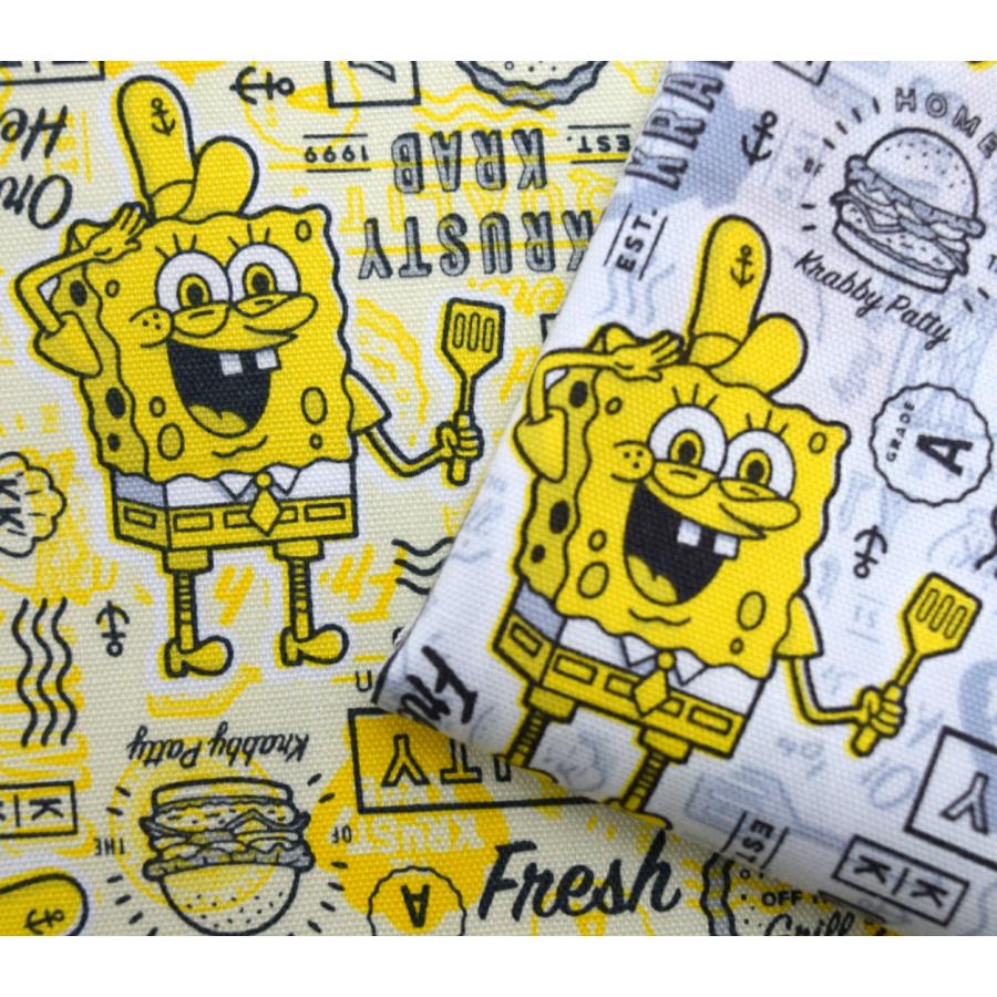 オックス スポンジボブ BEST TOWN 布 生地 入園入学 綿 コットン
