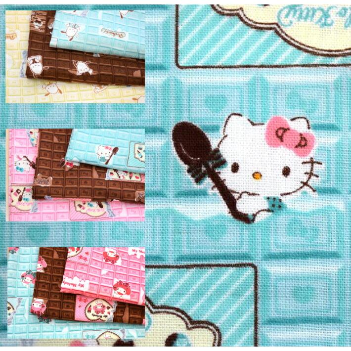 sanrio 【ダブルガーゼ】大人気！2020年 キティ＆マイメロ＆ポチャコの 