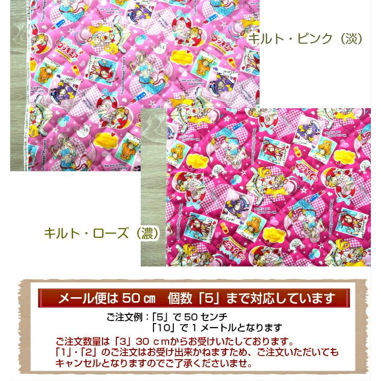 キルト生地 21年 トロピカルージュプリキュア キルティング 入園 入学 通園 バッグ 生地 布 綿 プリキュア 女の子 Ky 9100 26q Fabric Store Heartsewing 通販 Yahoo ショッピング