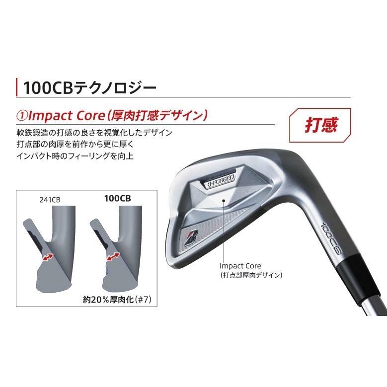 BRIDGESTONE（ブリヂストン） ブリヂストンゴルフ 100CB アイアン6本