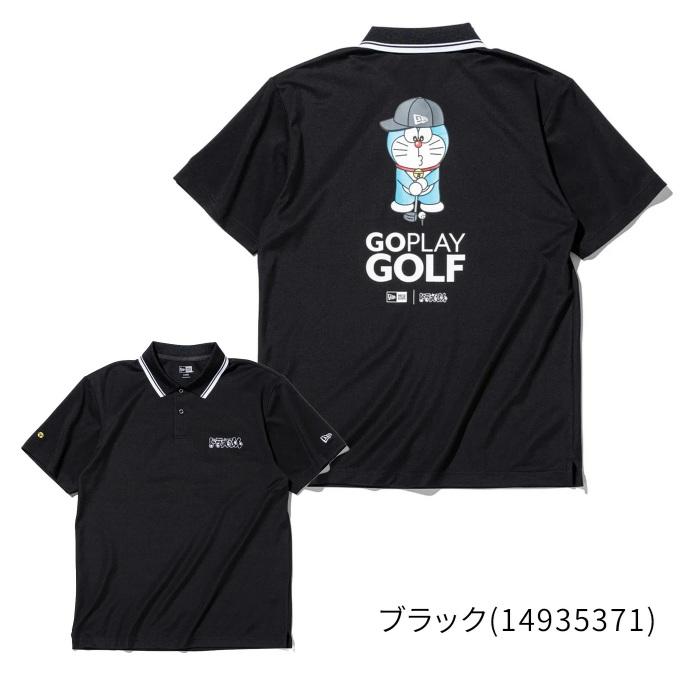 NEW ERA（ニューエラ） 半袖 鹿の子 ポロシャツ ドラえもん GO PLAY