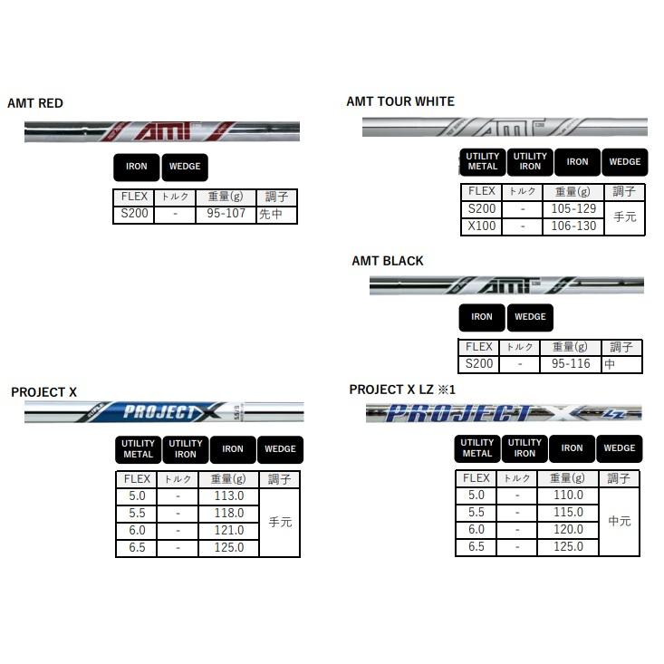 左用 カスタムオーダー タイトリスト 2023年モデル T200 アイアン 6本セット #5〜P PROJECT.X｜heartstage｜09