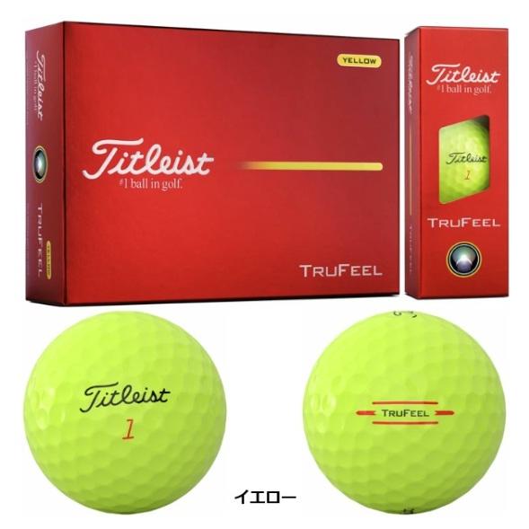 Titleist（タイトリスト） 【3ダースセット販売】 TRUFEEL(トゥルー