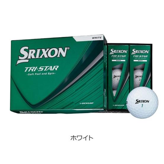 SRIXON 【3ダース】スリクソン ゴルフ ボール TRI-STAR(トライスター