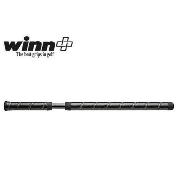 Winn ウィン パターグリップ 2PWR-BK/GY 長尺パターグリップ 長