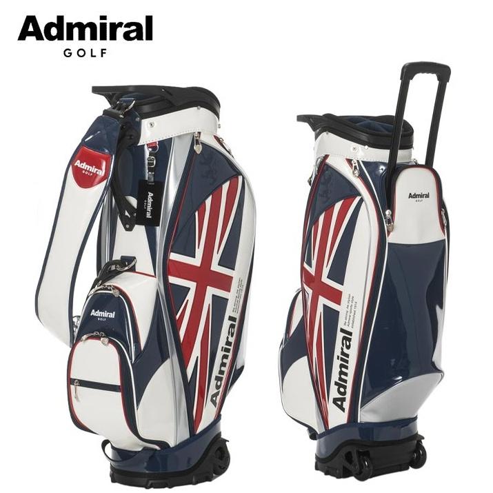 Admiral アドミラル キャディバッグ エナメル キャスター