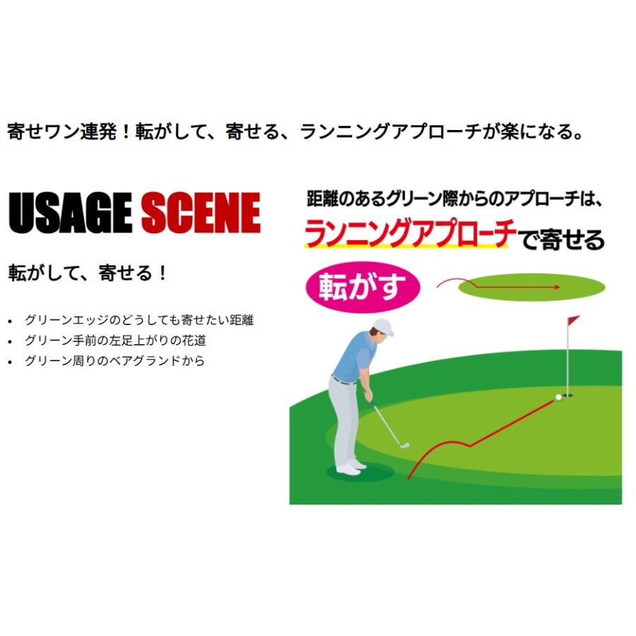 キャスコ ドルフィン ランニング ウェッジ DRW-225(39度）メンズスペック（スチールシャフト） DOLPHIN RUNNING WEDGEの画像