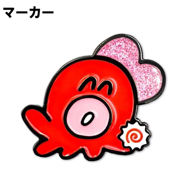 2点セット】ハンギョドン ゴルフ ドライバー用ヘッドカバー＆マーカー