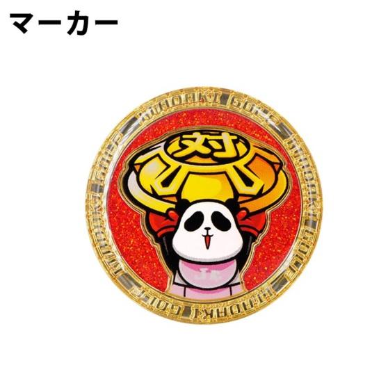 エンジョイキャディバッグ 押忍！番長 ゴルフマーカー OBM001 : ゴルフ