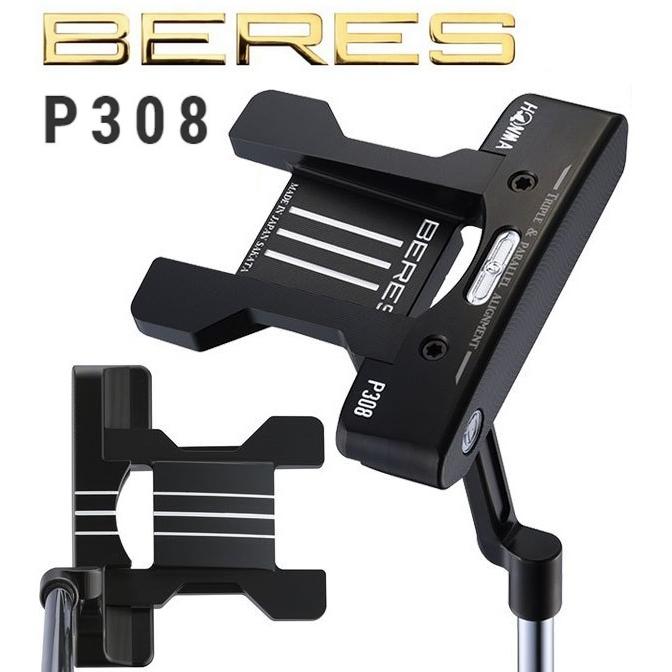 HONMA(ホンマ) ベレス パター P-308 ブラックIP仕上げ : p-308 