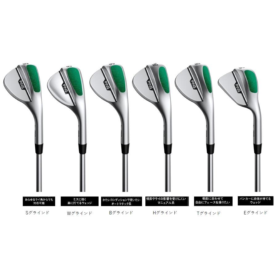 PING - 未使用 PING S159 ウェッジ ミッドナイト Sグラインド 58-10 PING ピン カスタムオーダー 右用/左用 S159 ミッドナイト