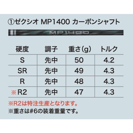 XXIO セット販売 4本セット XXIO14 アイアン4本セット MP1400